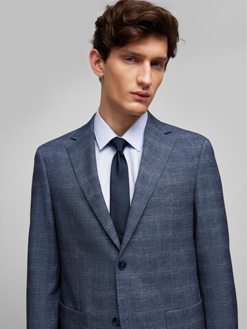 Coupe regular Veste de costume HECHTER PARIS en bleu