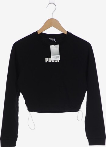 PUMA Sweater S in Schwarz: predná strana