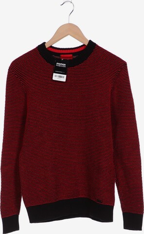 HUGO Sweater & Cardigan in M in Red: front