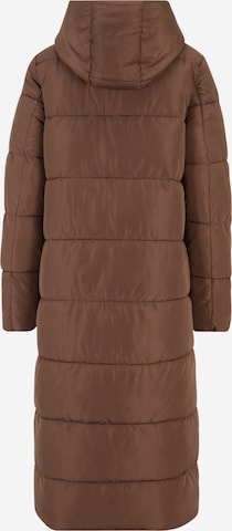 Only Tall Winter Coat 'ANNA' in Brown