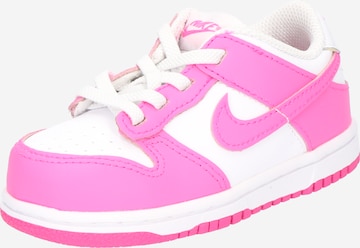 rožinė Nike Sportswear Sportbačiai 'Dunk': priekis
