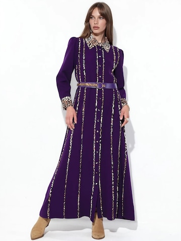 MSN Collection Kleid in Lila: Vorderseite