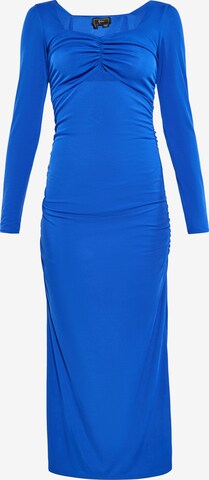 Robe faina en bleu : devant