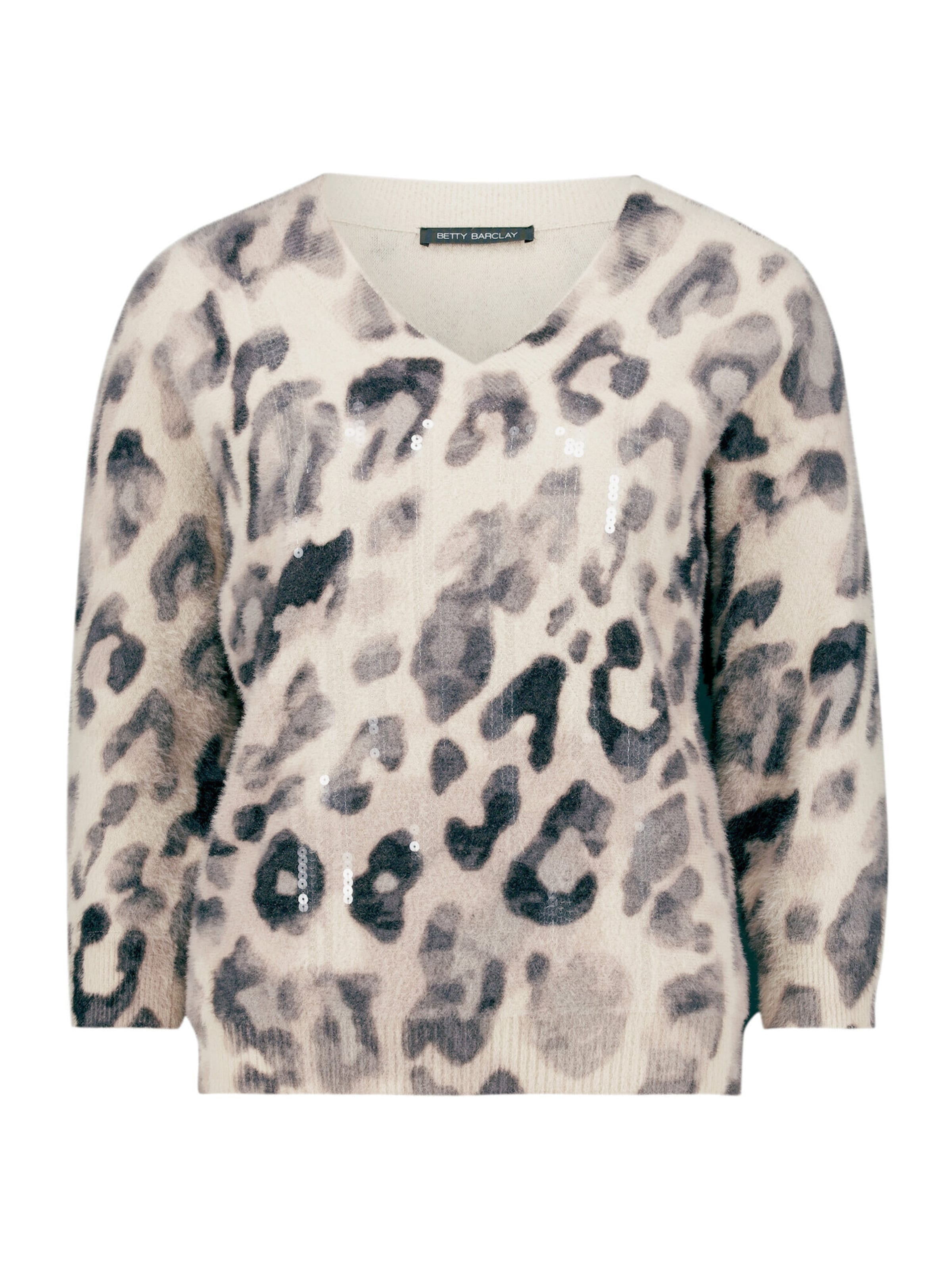 Pull-over Betty Barclay en gris : devant