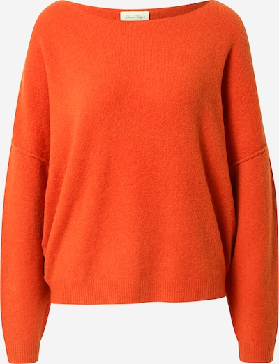 AMERICAN VINTAGE Pull-over 'DAMSVILLE' en rouge orangé, Vue avec produit
