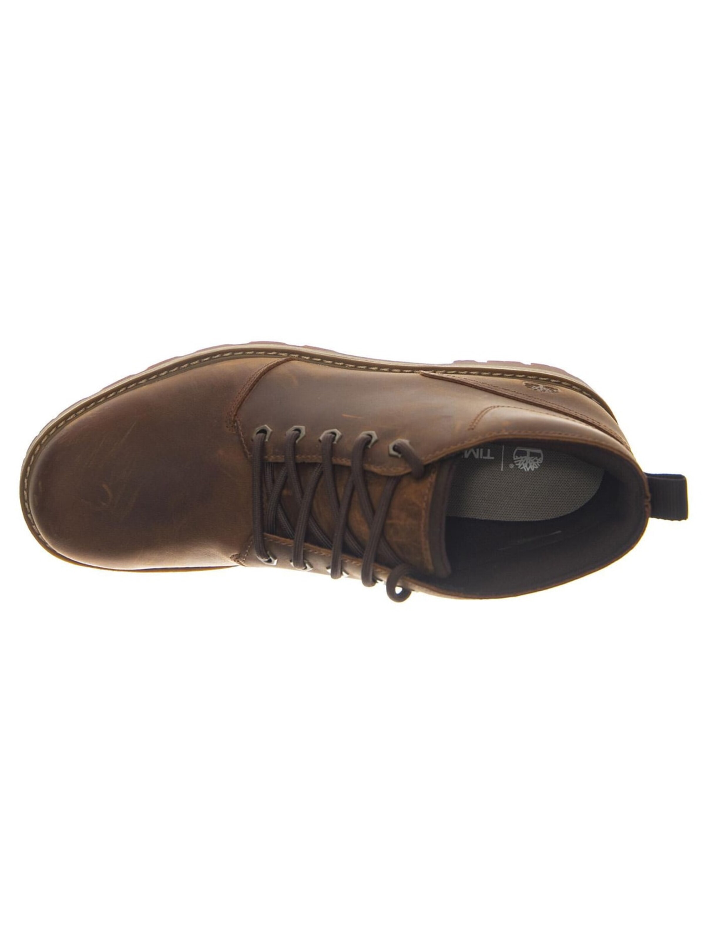 TIMBERLAND Kozaki sznurowane 'Britton Road Mid Lace Up -- Men's Waterproof Brown' w kolorze brązowy