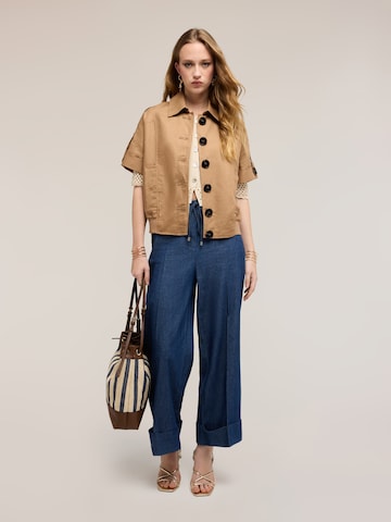 MOTIVI Between-season jacket in Brown