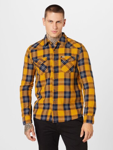 LTB - Ajuste regular Camisa 'Rohan' en naranja: frente