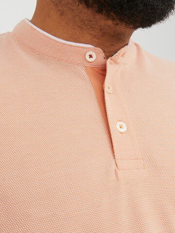 Jack & Jones Plus Poloshirt 'Win' in Orange