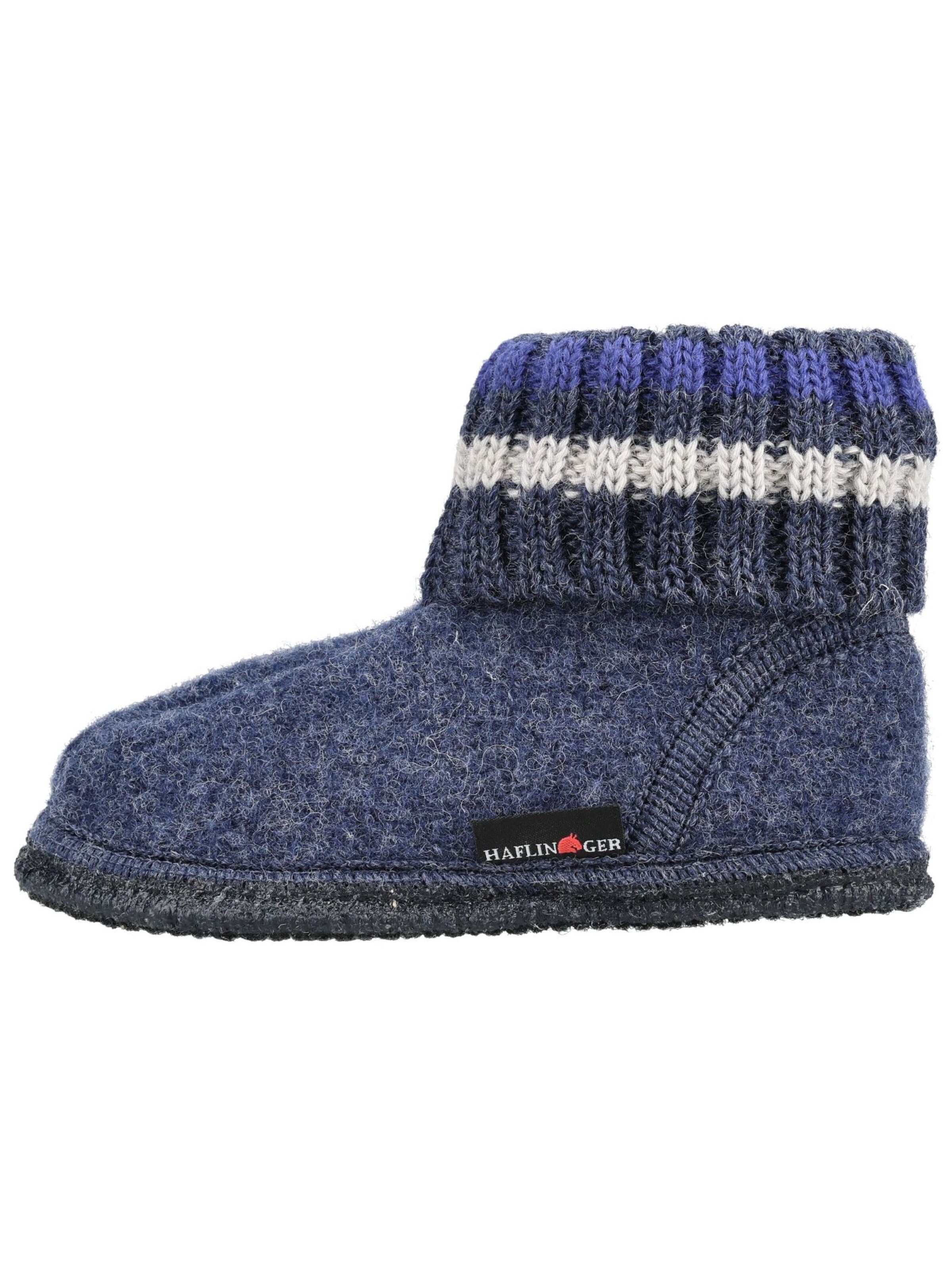 HAFLINGER Huisschoenen in Blauw