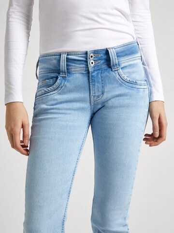 Slimfit Jeans de la Pepe Jeans pe albastru