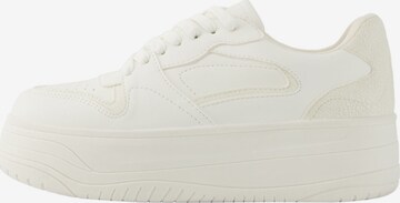 Bershka Sneaker low i hvid