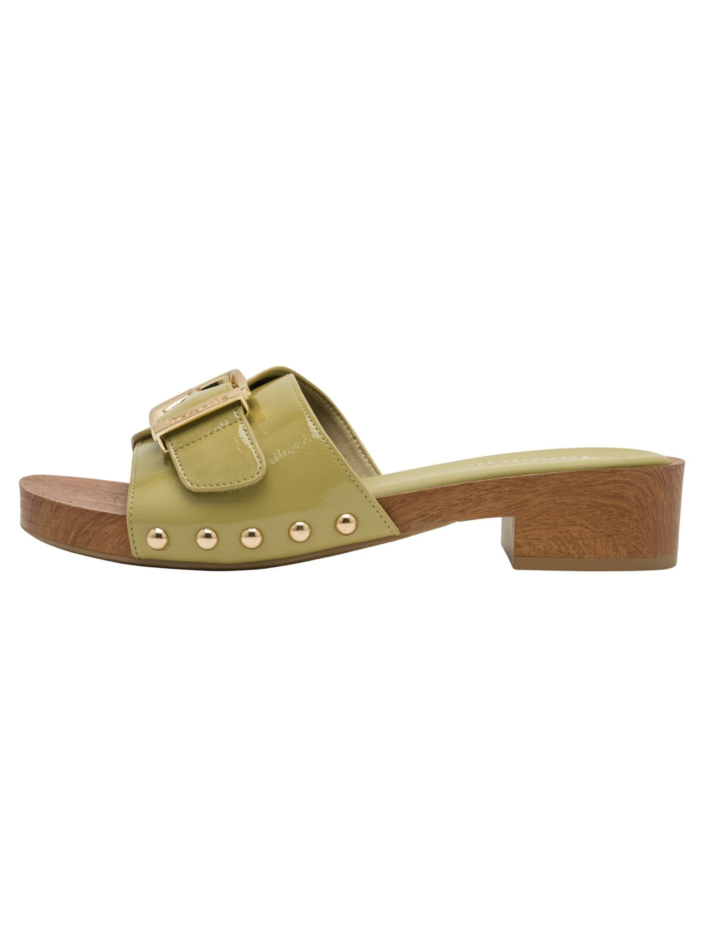 Tamaris Clogs in Green