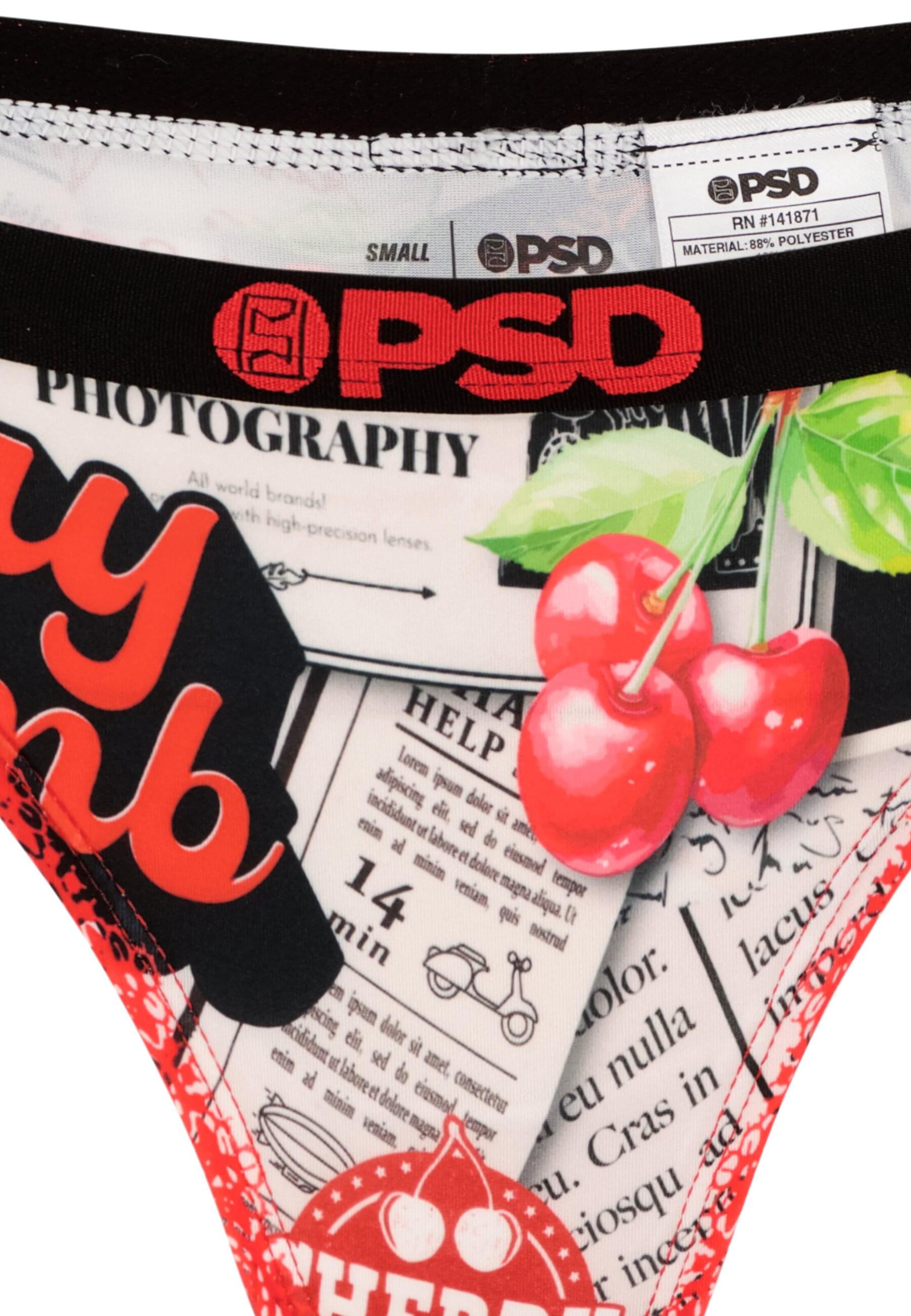 PSD Slip 'Cherry Bomb' in Mixed colours