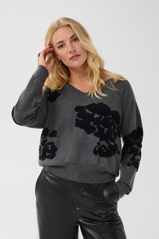 Cream Pullover i grå: forside