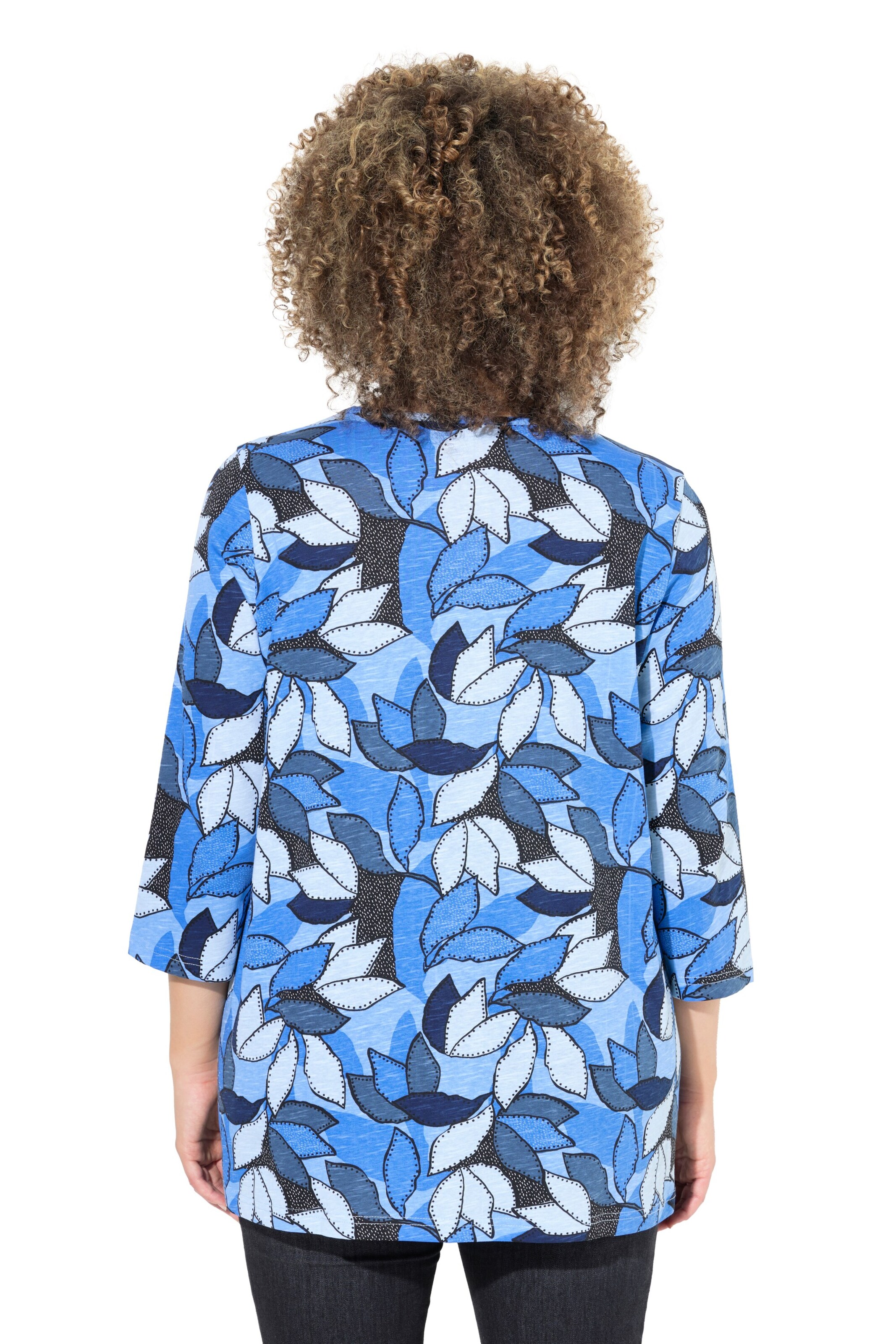 Ulla Popken Shirt in Blau