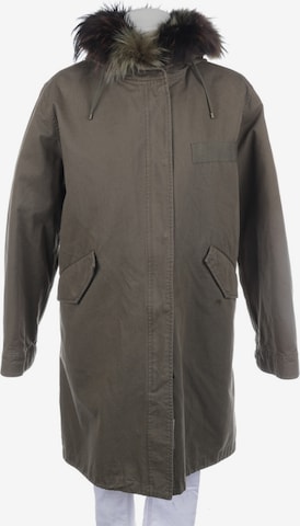 Yves Salomon Jacket & Coat in L in Green: front