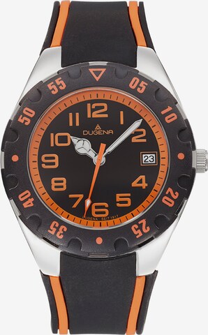 DUGENA Analog Watch in Black: front