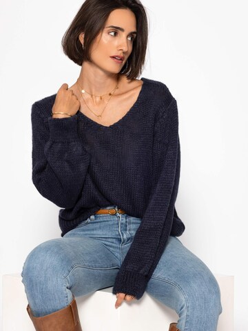 SASSYCLASSY Oversized Sweater in Blue