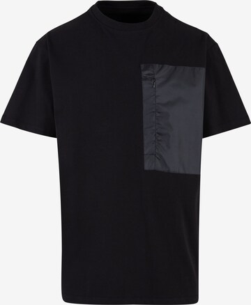 DEF Shirt in Zwart: voorkant