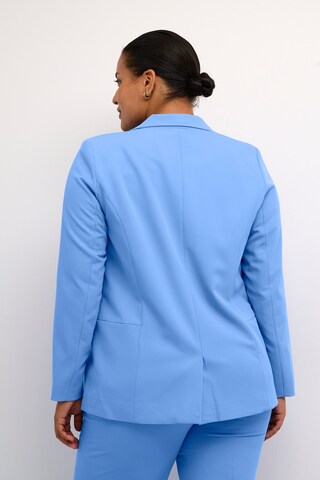 KAFFE CURVE Blazer 'Sakira' in Blue