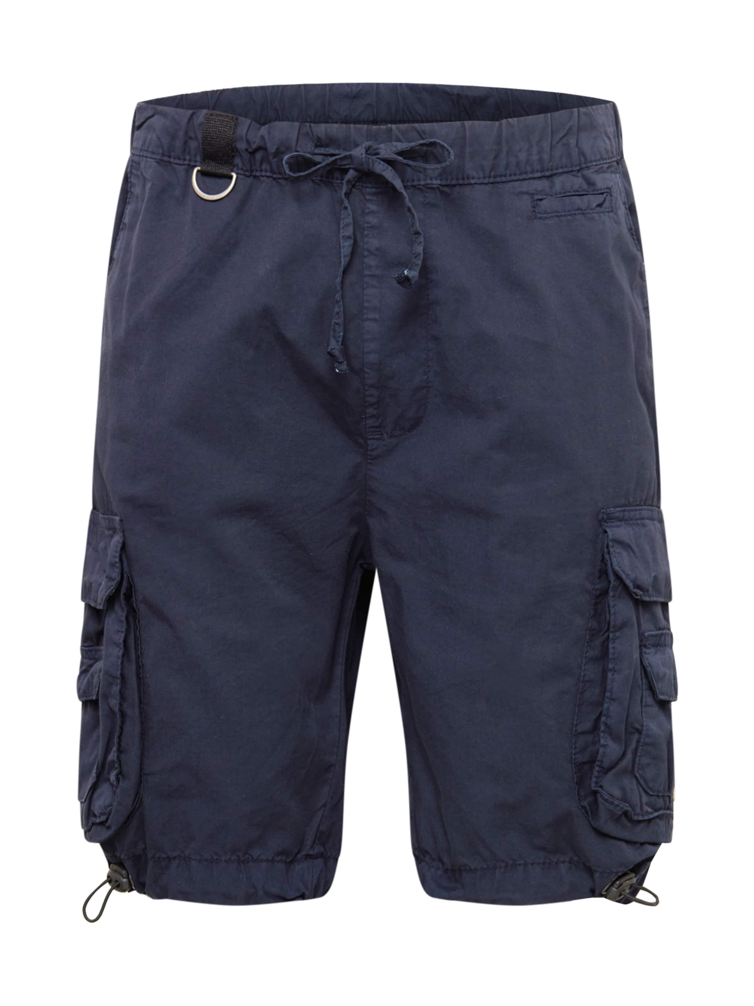 Urban Classics Regular Cargo trousers in Blue: front