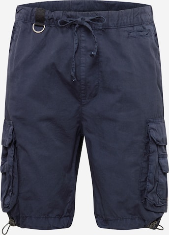 Urban Classics - Pantalón cargo en azul: frente