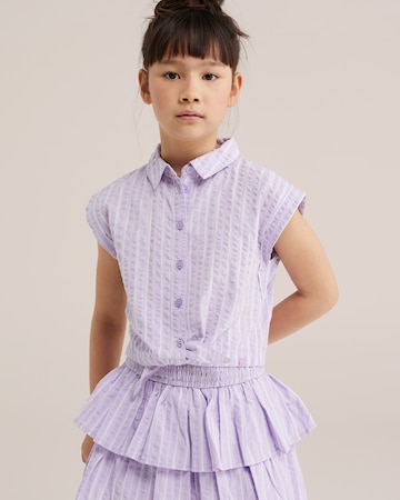 lillā WE Fashion Blūze: no priekšpuses