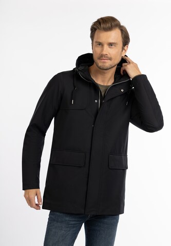 DreiMaster Klassik Weatherproof jacket in Black: front