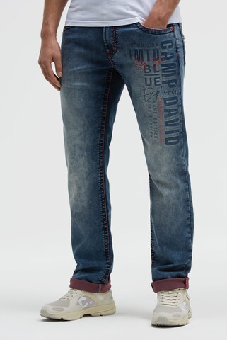 CAMP DAVID Regular Jeans NI:CO Regular Fit in Blau: Vorderseite
