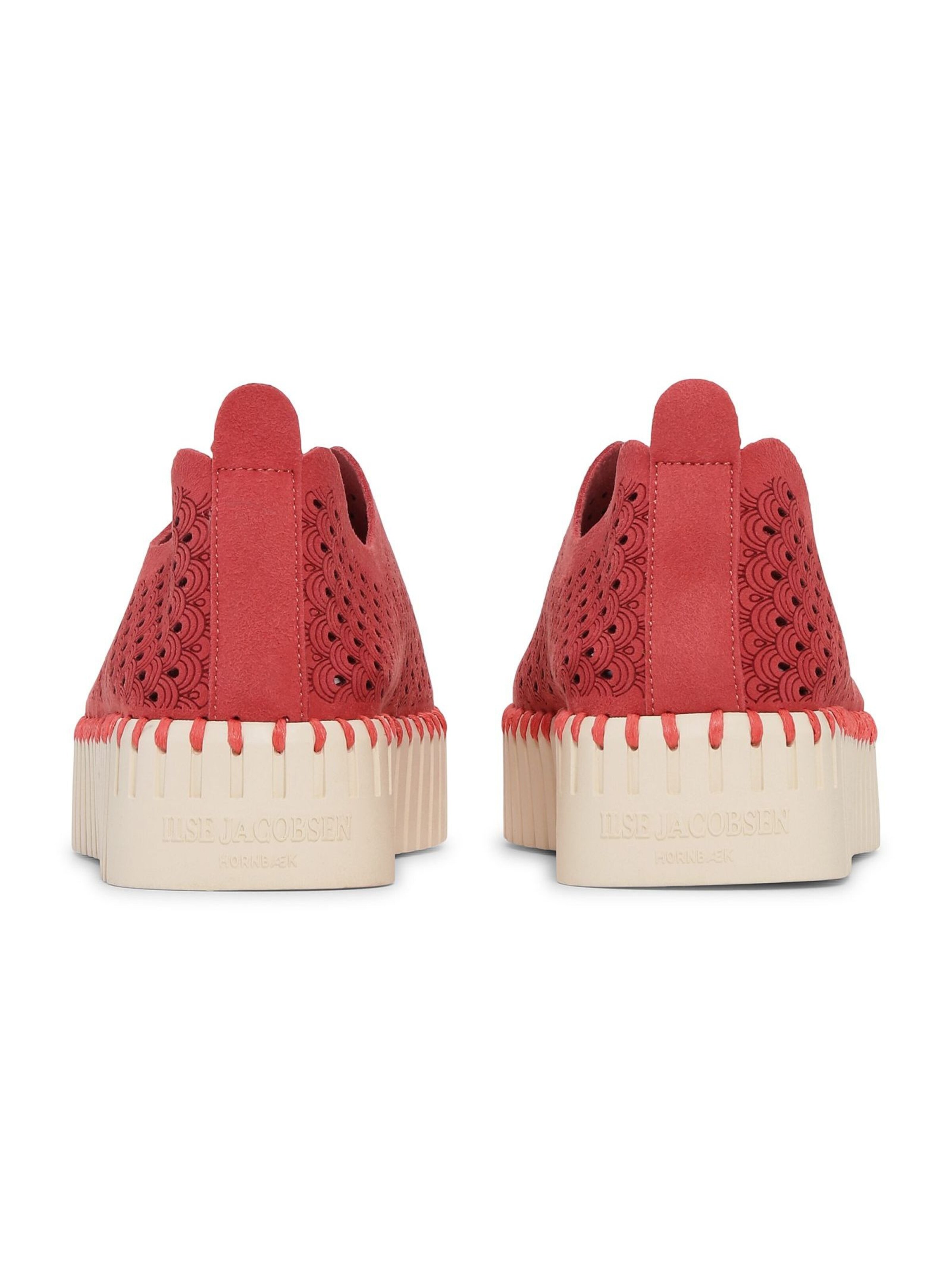 ILSE JACOBSEN Slip On 'Tulip' i rød