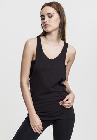 Urban Classics Top in Zwart: voorkant