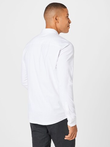 ESPRIT Comfort fit Button Up Shirt in White