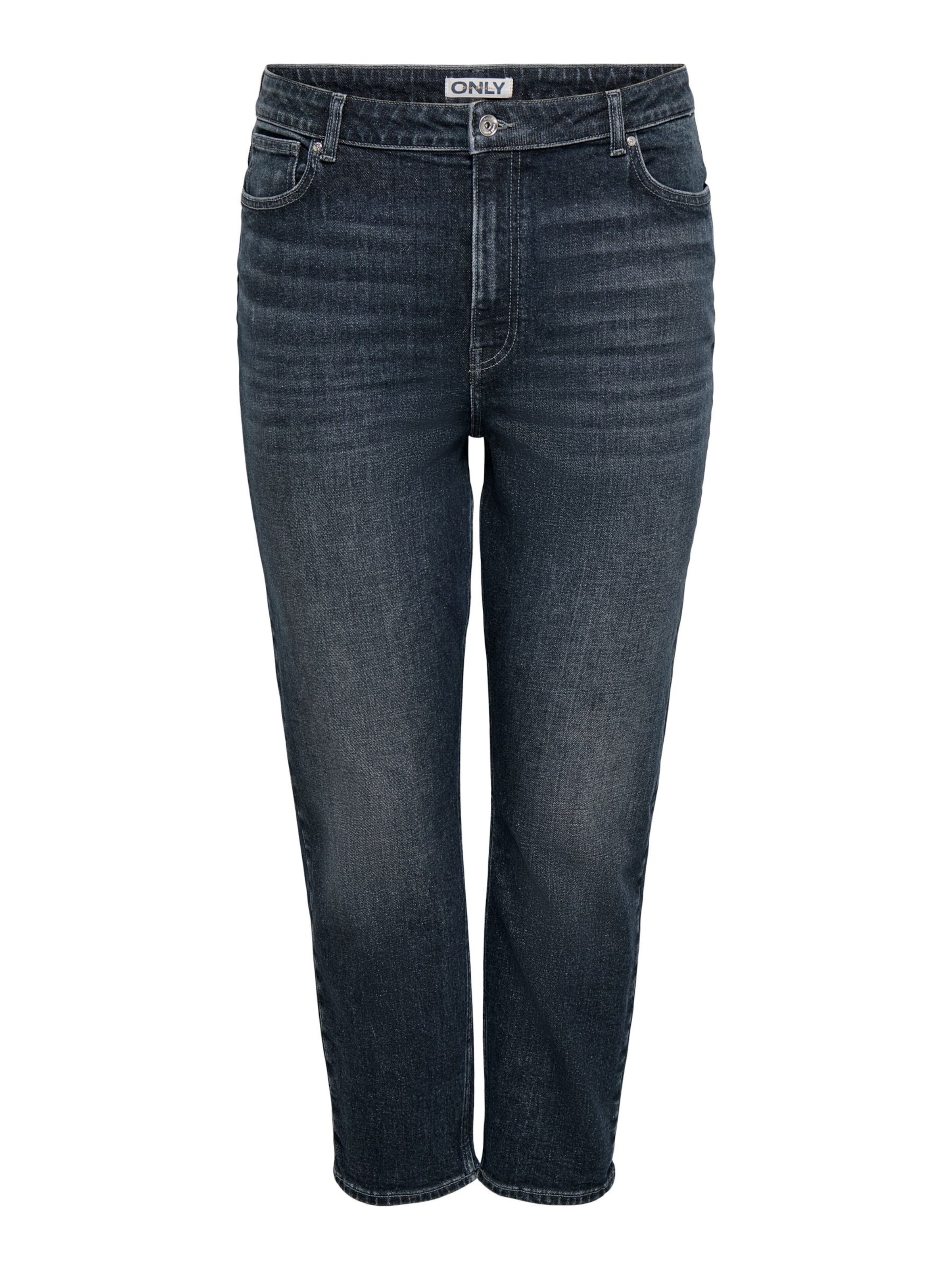 Coupe slim Jean ONLY Carmakoma en bleu : devant