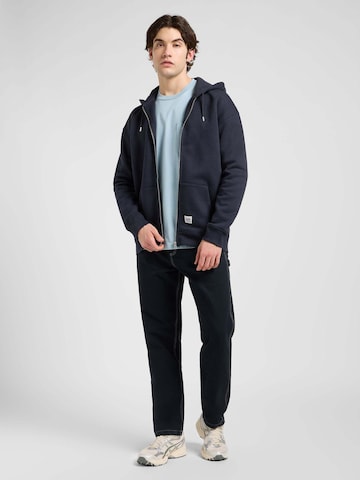 Lee Zip-Up Hoodie in Blue