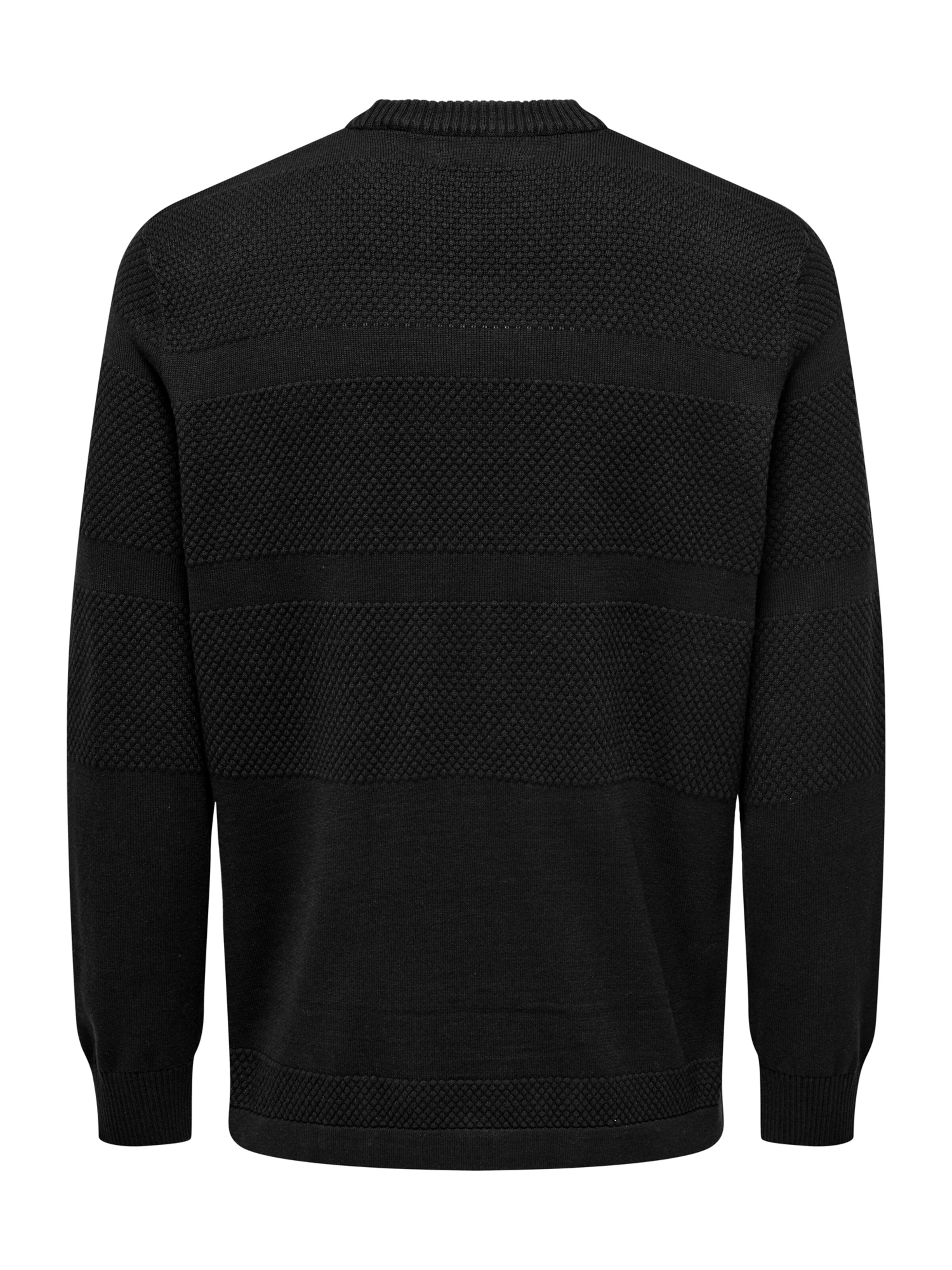 Only & Sons Kampsun 'ONSMALIK', värv must