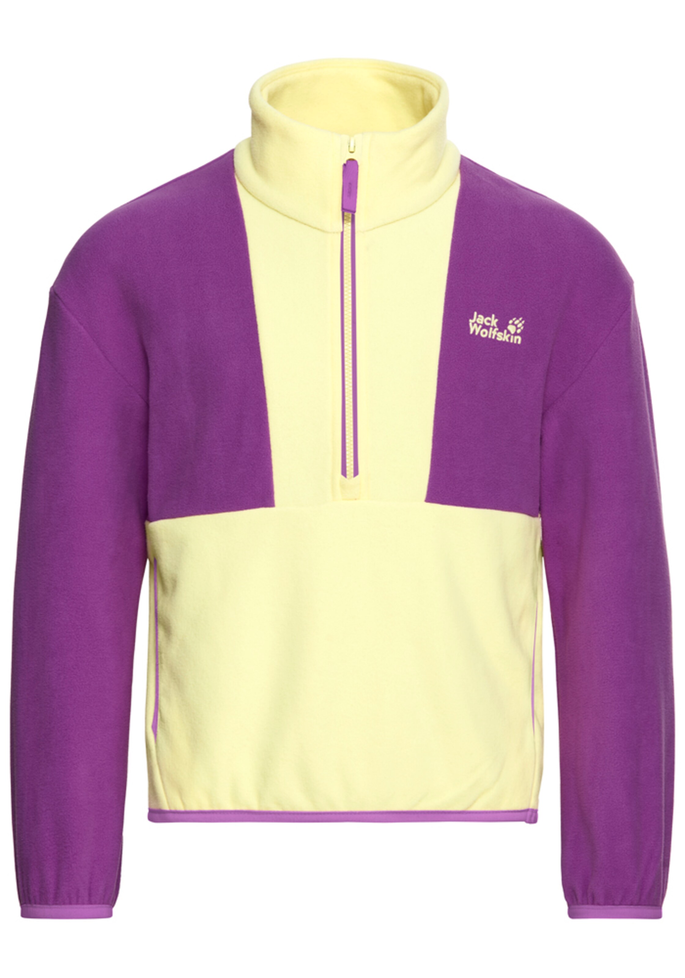 JACK WOLFSKIN Athletic Sweater in Yellow: front