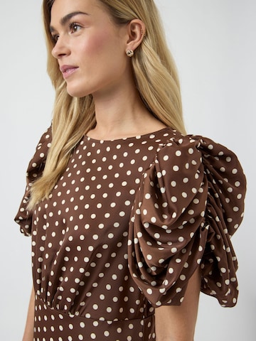 YAS - Vestido en marrón