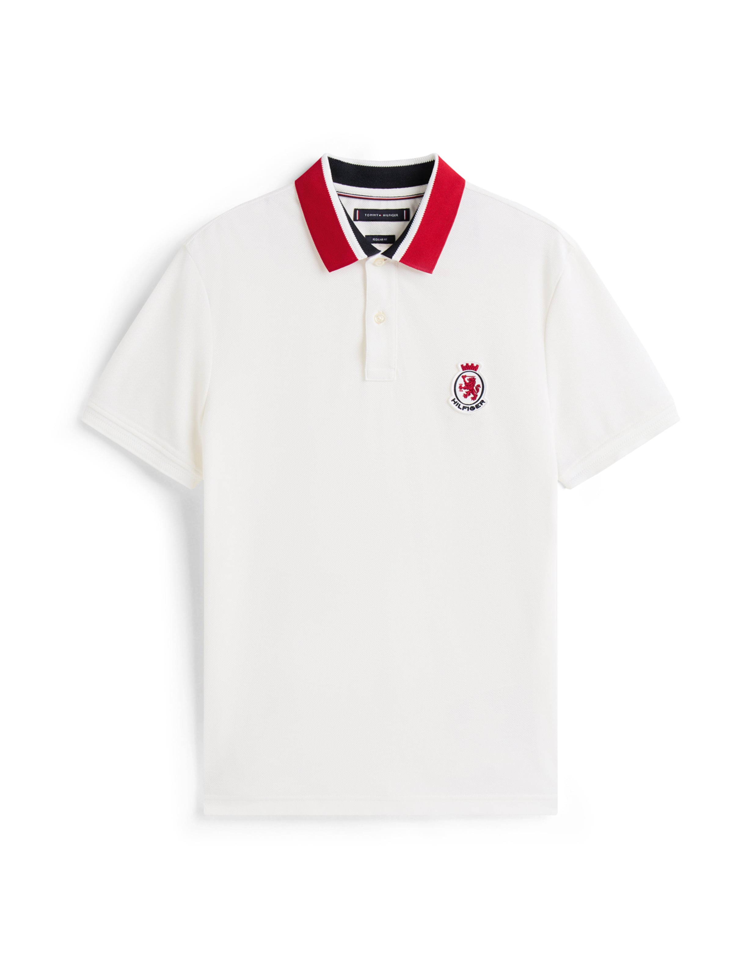 Tricou de la TOMMY HILFIGER pe alb: față