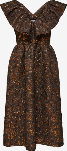 SELECTED FEMME Dress 'Andrina' in Brown: front