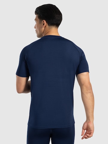 T-Shirt ' Zeyn ' Smilodox en bleu