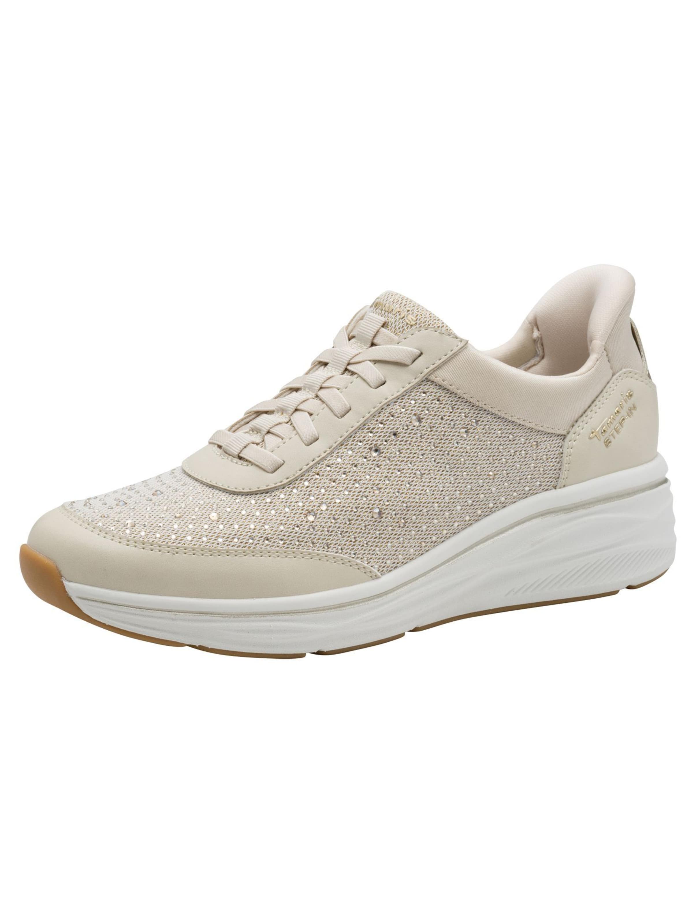 Tamaris Sneakers in Beige: front