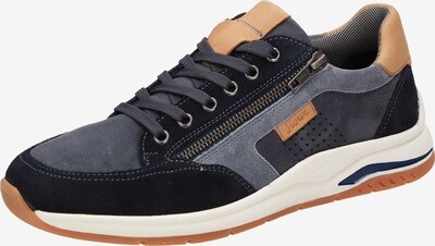 SIOUX Sneaker 'Turibio' in blau / dunkelblau / hellbraun, Produktansicht
