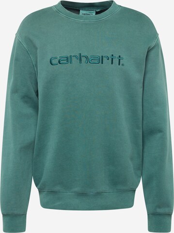 Carhartt WIP Sweatshirt 'Duster' in Groen: voorkant