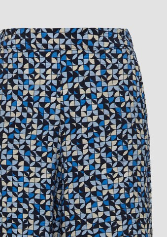 s.Oliver Wide leg Broek in Blauw