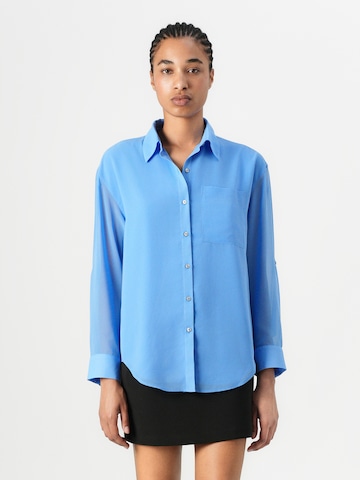 Calvin Klein Μπλούζα σε μπλε: μπροστά