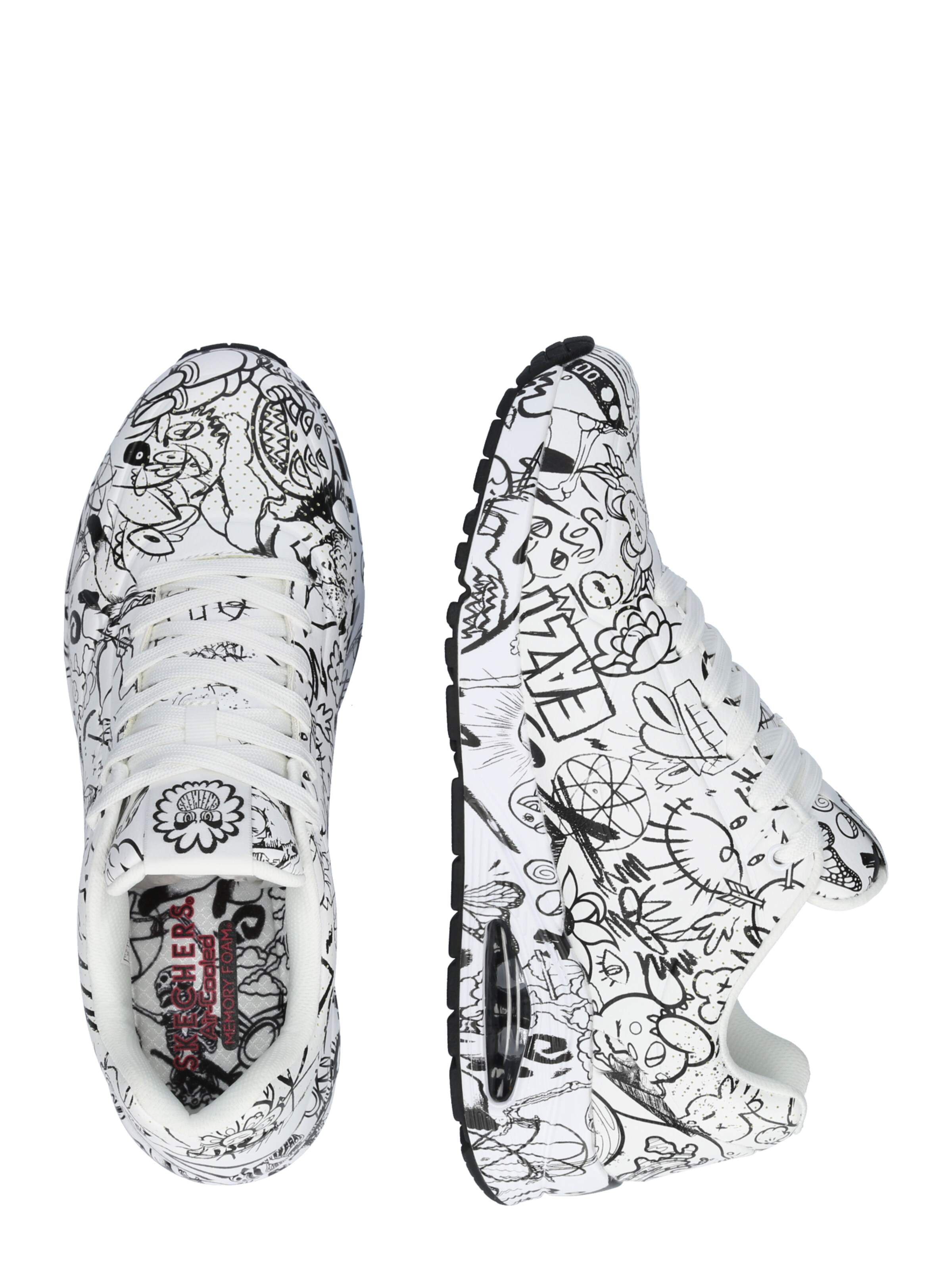 SKECHERS Sneaker 'Uno' in Weiß