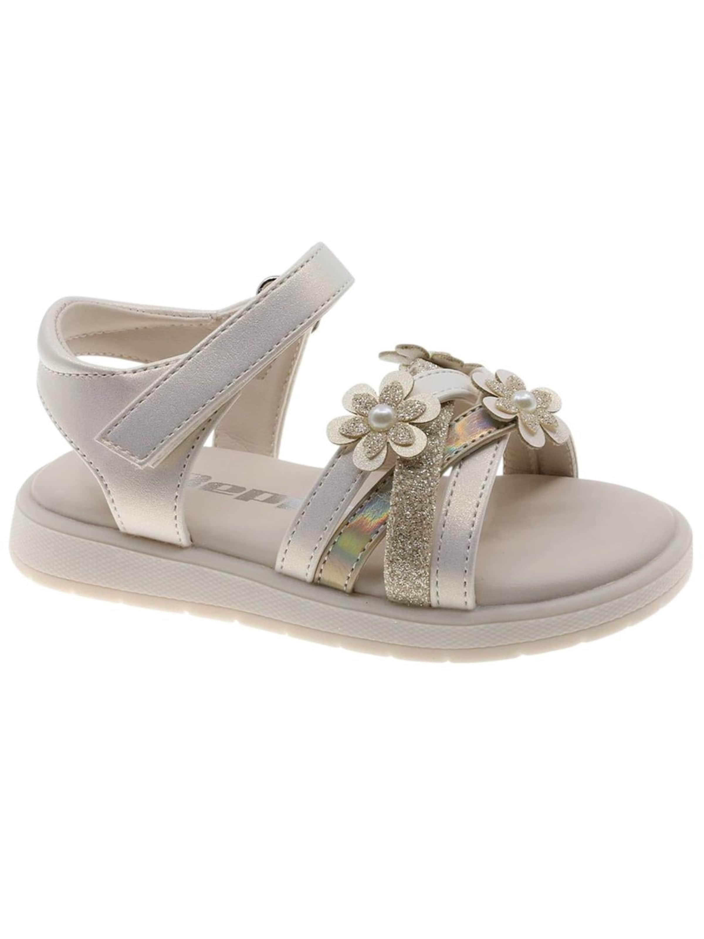 Sandalo 'Casual Sandal' di Beppi in oro: frontale
