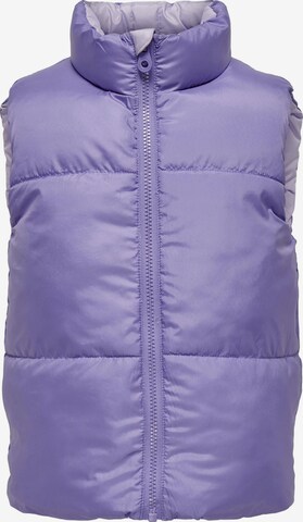 KIDS ONLY Vest 'New Ricky' in Purple