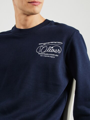 s.Oliver Sweatshirt in Blue